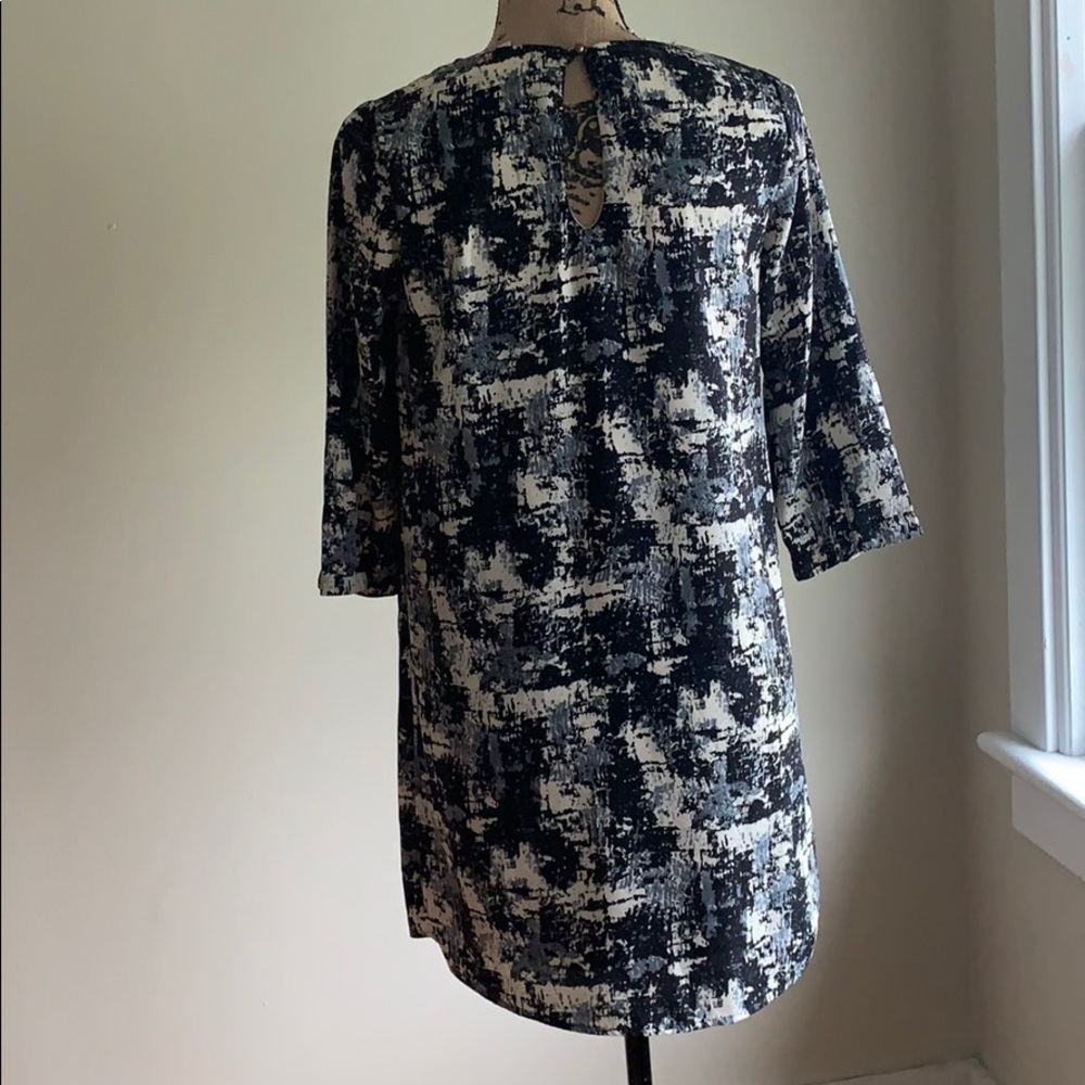 Sienna Sky black/grey print dress size S - Picture 9 of 13